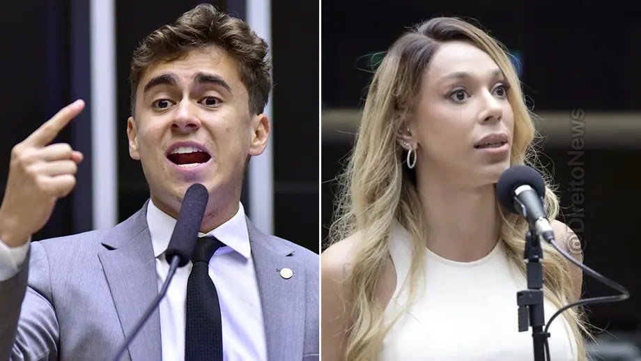 Erika Hilton e Nikolas Ferreira acionam o CNJ após TJ absolver homem de estupro de menina de 12 anos